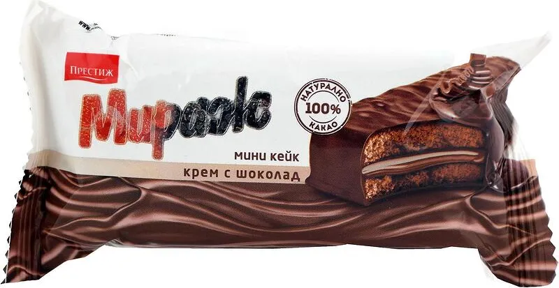 Мини кейк МИРАЖ шоколад 40г