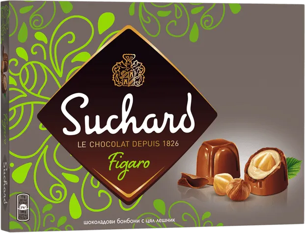 Бонбони SUCHARD figaro 153 г