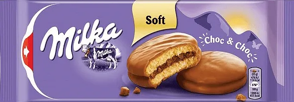 Бисквити MILKA Soft Choc & Choc 150 г