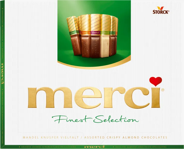 Бонбони MERCI бадемова селекция 250 г