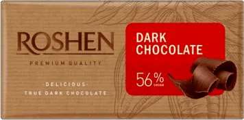 Шоколад черен ROSHEN 56% 90 г