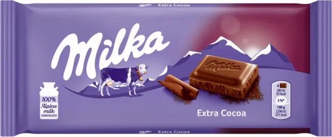 Шоколад MILKA Extra Cocoa 90 г