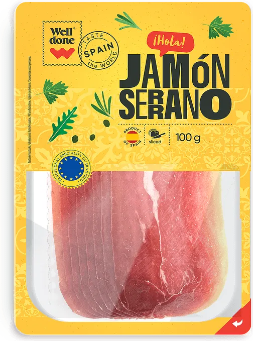 Jamon Serrano WELL DONE слайс 100 г