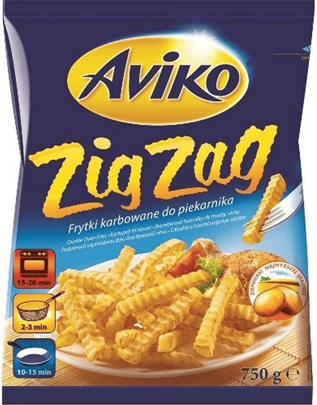 Замразени картофи AVIKO къдрави 750 гр.