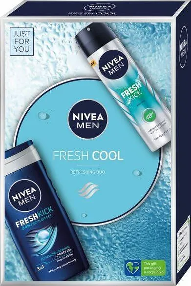 Под. к-т NIVEA MEN Fresh Cool део/д. гел