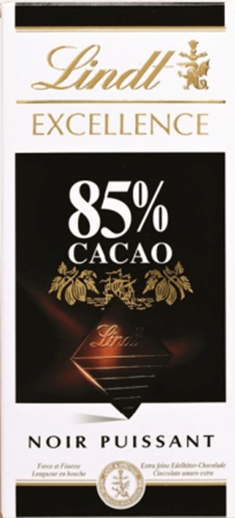 Шоколад LINDT 85% какао 100 г