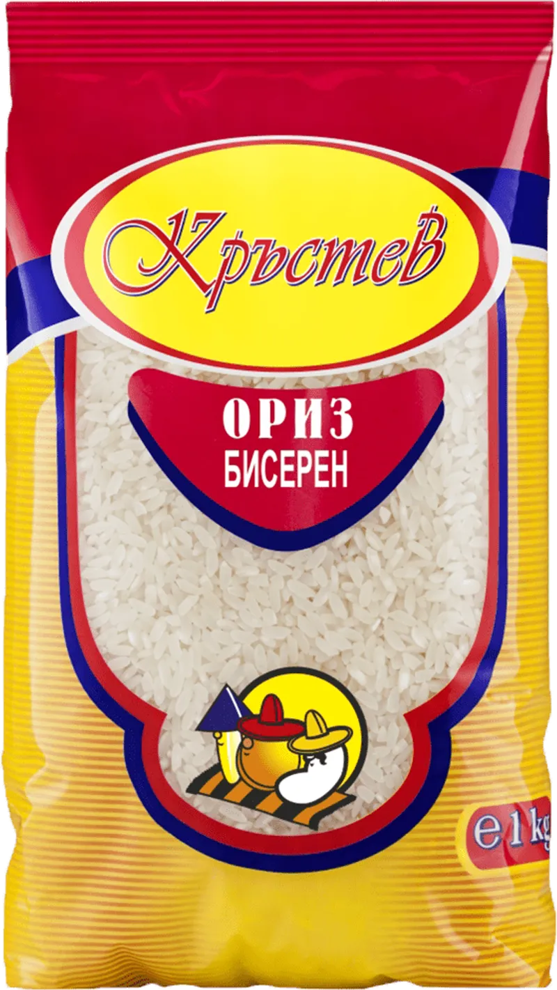 Ориз КРЪСТЕВ бисерен 1 кг