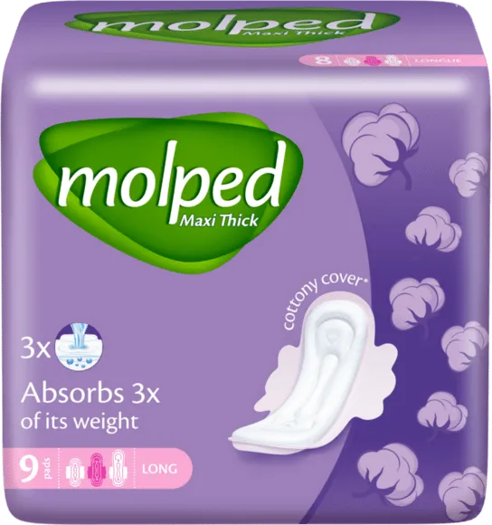 Дамски превръзки MOLPED Classic Long 9 броя