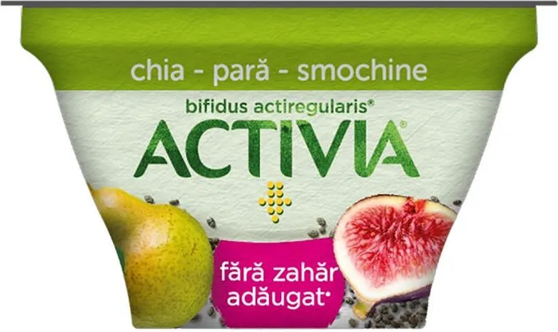 ACTIVIA без добавена захар круша,смокиня,чиа 150 гр