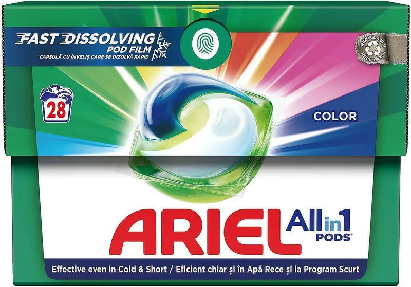 Капсули за пране ARIEL Allin1 Color 28бр