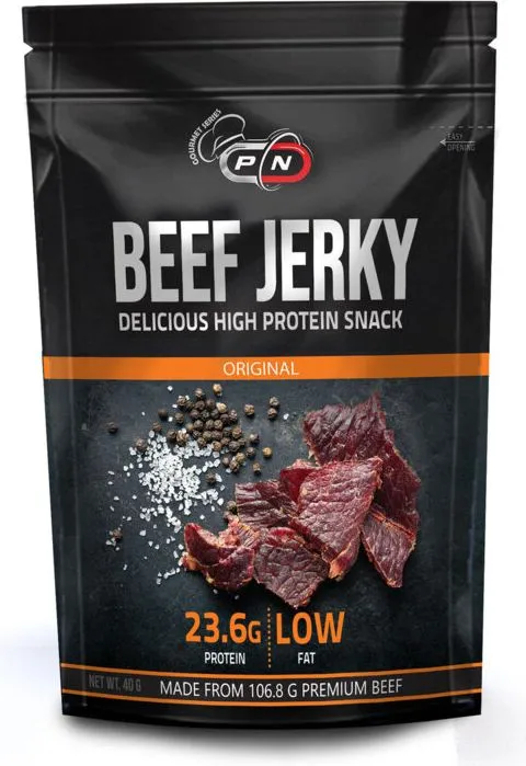 Сушено месо BEEF JERKY ORIGINAL60%протеин 40 г