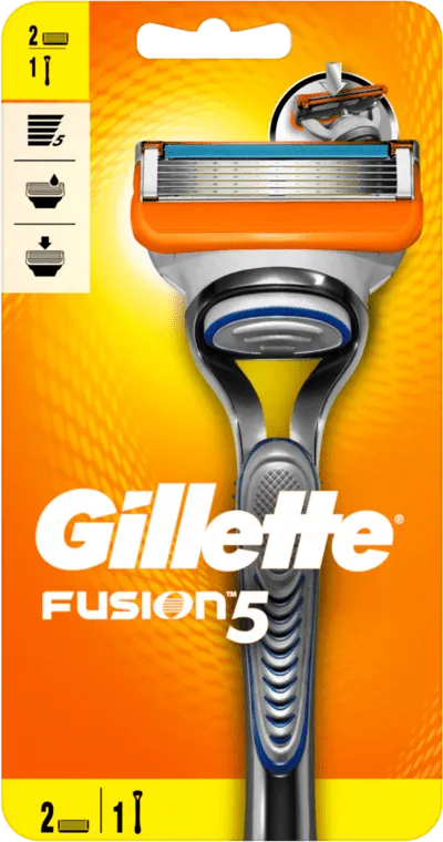 Самобръсначка GILLETTE Fusion с 2 ножчета