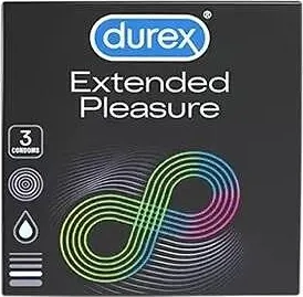 Презервативи DUREX Extended Pleasure 3бр