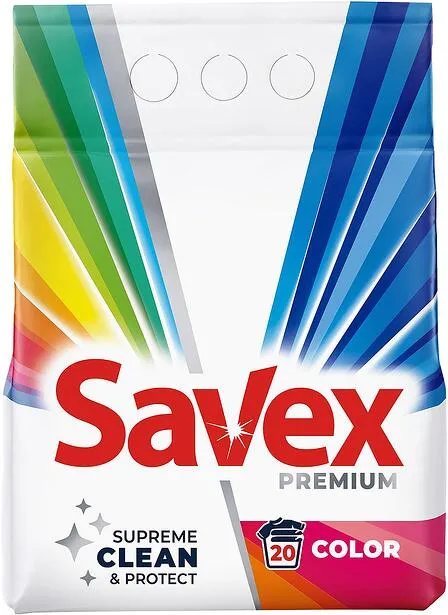 Прах за пране SAVEX Premium Color 20 дози