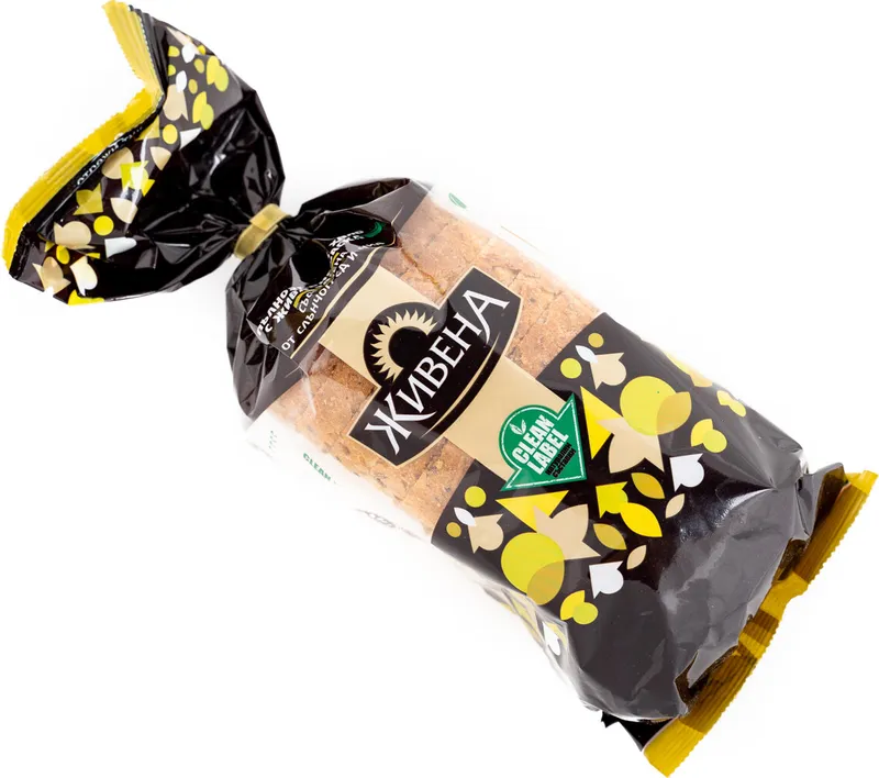 Пълнозърнест хляб ЖИВЕНА семена слънчоглед и чия, 330г