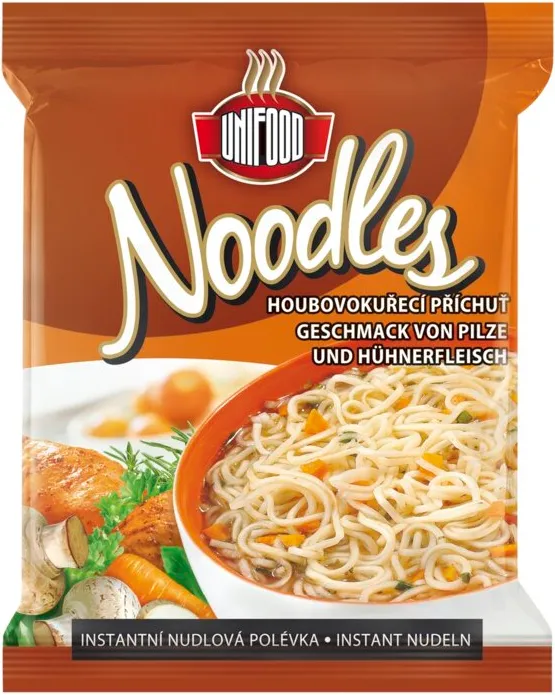 Инстантни Спагети NOODLES с вкус пиле и гъби 60 гр.
