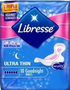 Дамски превръзки LIBRESS Ultra Goodnight 10 бр.