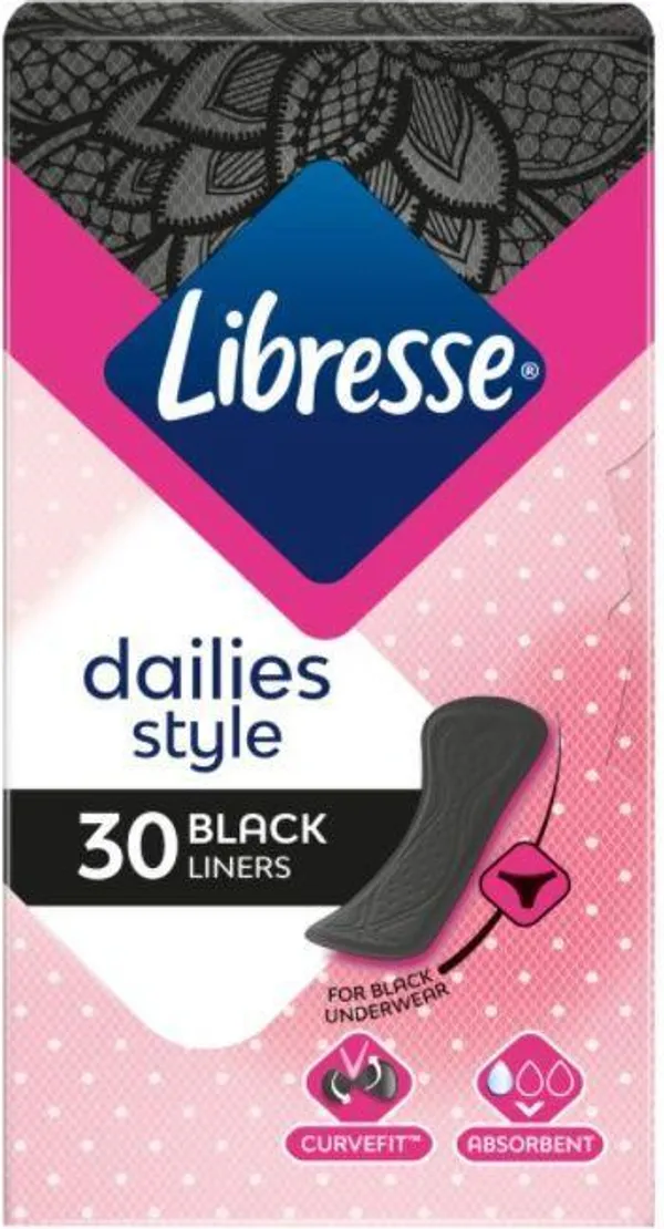 Дамски превръзки LIBRESSE N.black 30бр