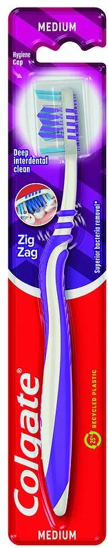 Четка за зъби COLGATE Zig-Zag Мedium 1 бр