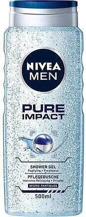 Душ гел NIVEA Men Pure Impact 500 мл.