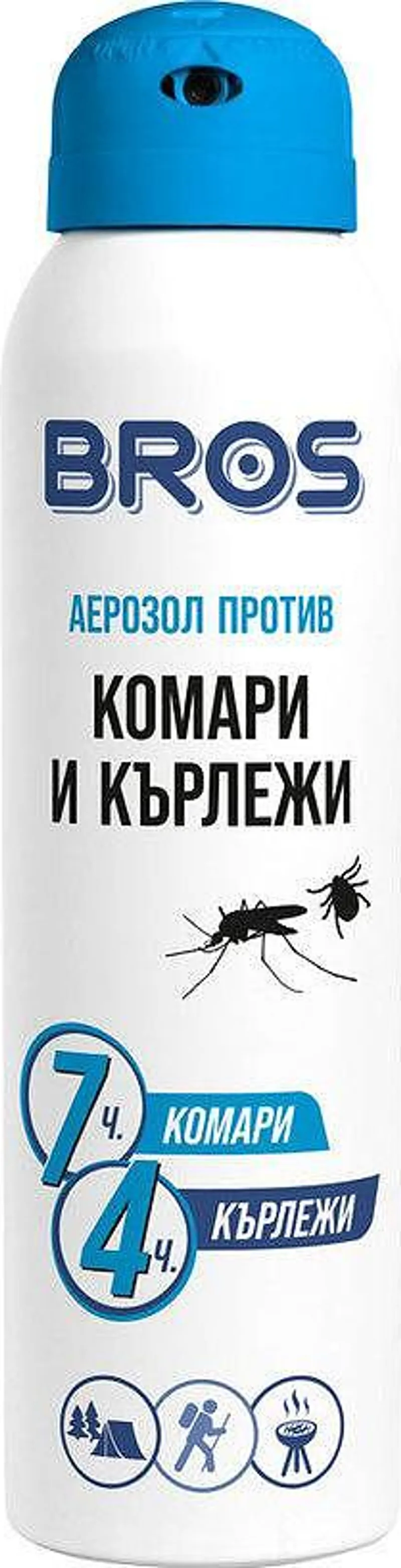 Спрей BROS п/в комари 90мл