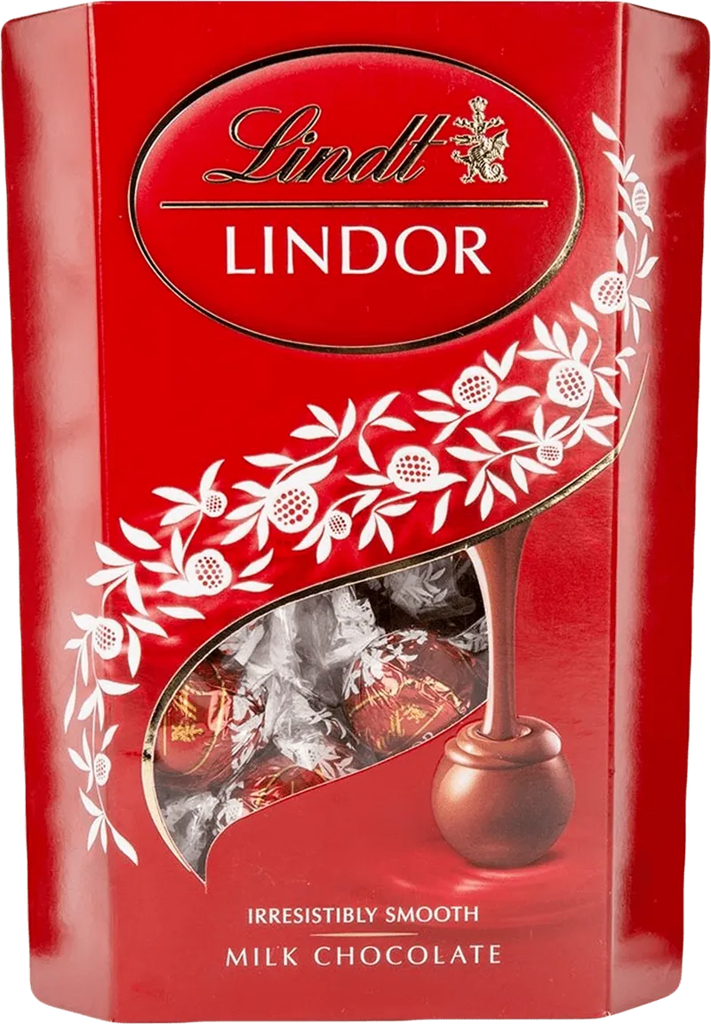 Бонбони LINDOR млечни 200 г