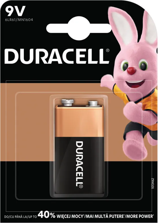 Алкална батерия Duracell Basic 9V 1бр.