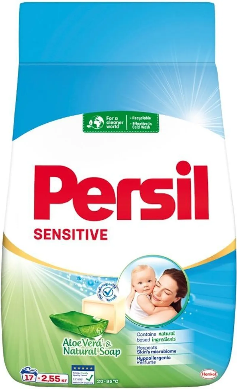 Прах за пране PERSIL Sensitive 1.02 кг., 18 дози