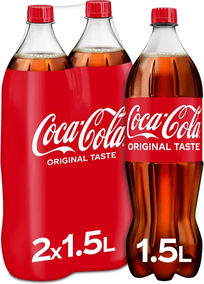 COCA-COLA 2x1.5 л