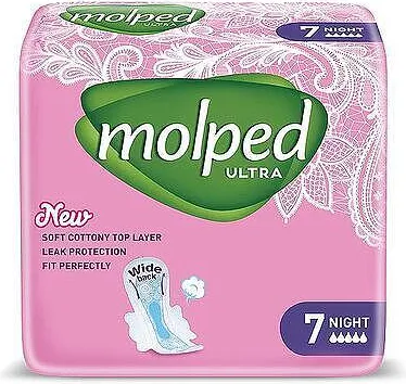 Дамски превръзки МОЛПЕД, Ultra Night, 7бр.