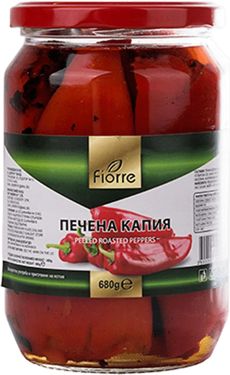 Фиоре Печена Капия Без Оцет 680 гр.