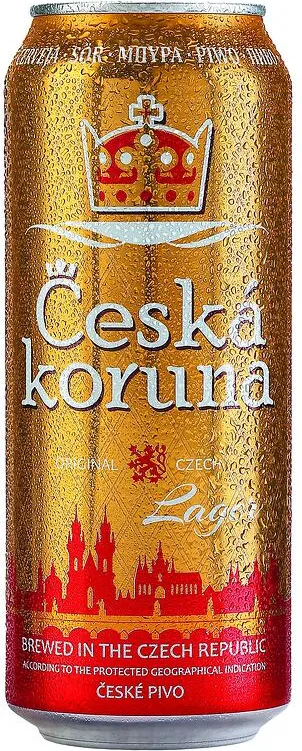 Бира Ceska Koruna 4.1% 500 мл