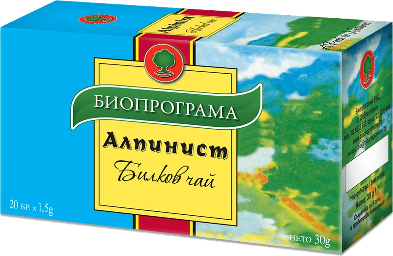 Чай БИОПРОГРАМА алпинист 20x1.5 г