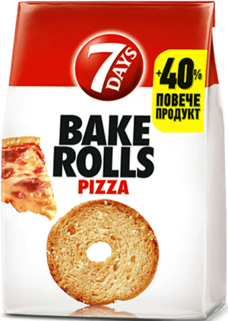 BAKE ROLLS 7 DAYS пица 70 г