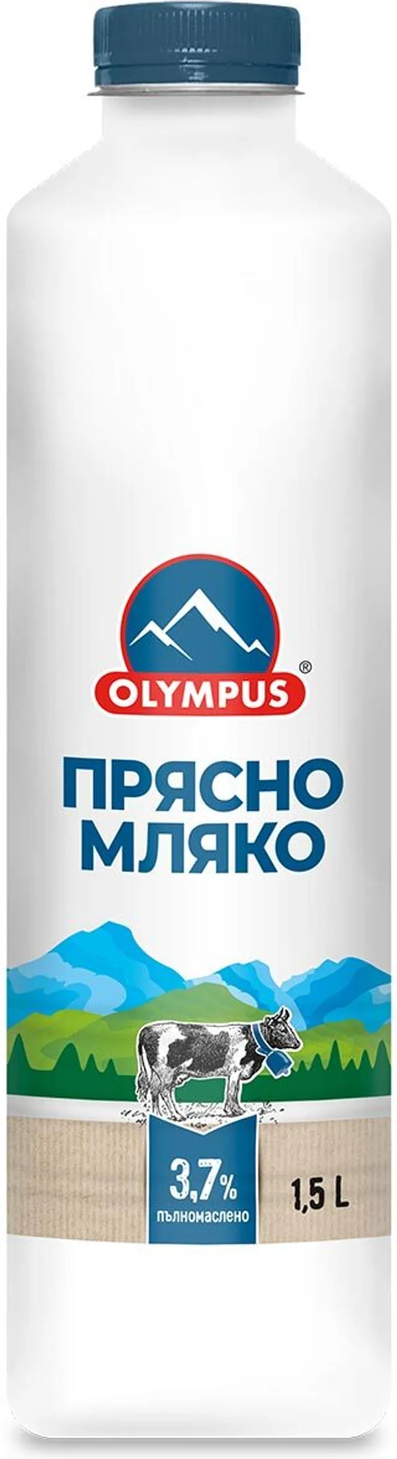 Прясно мляко Olympus 3.7% 1.5 л.