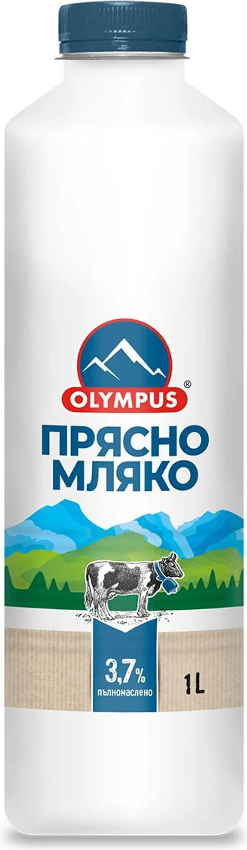 Прясно мляко OLYMPUS 3.7% 1 л