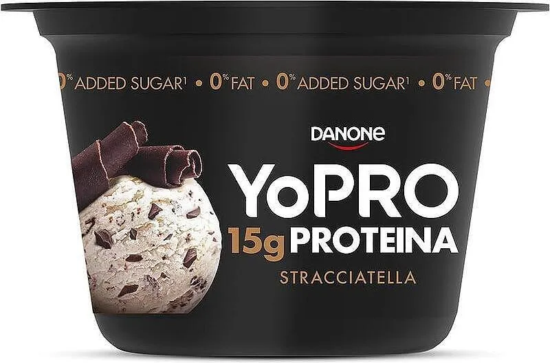 Danon YoPro протеинов йогурт stracciatella 160 гр.