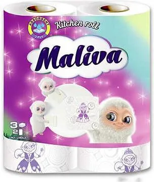 Кухненска ролка MALIVA 3 пл., 2 бр.