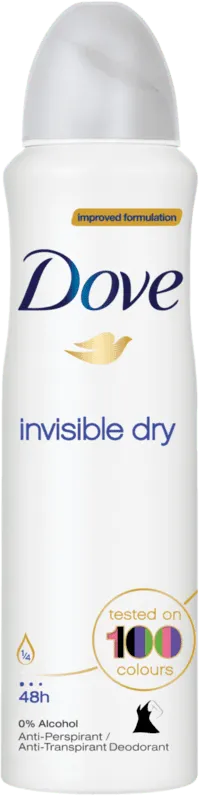 Дезодорант дамски DOVE Invisible Dry 150 мл