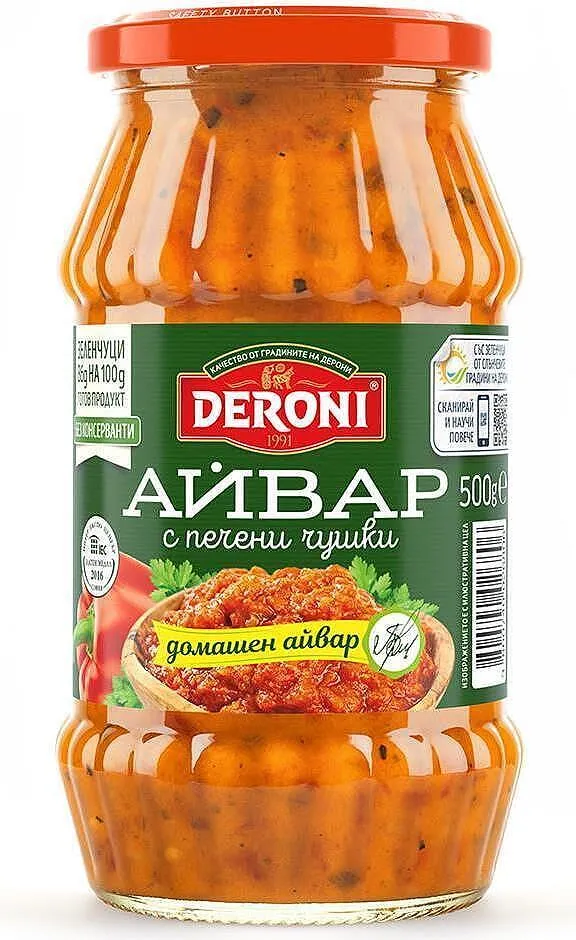 Aйвар DERONI с печени чушки 500г