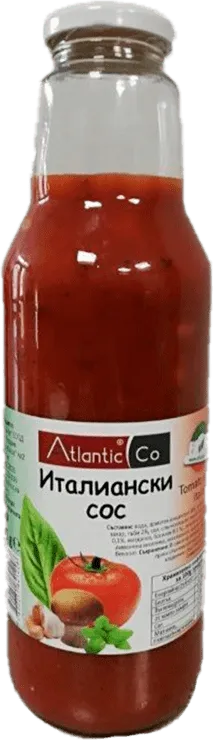 Сос ATLANTIC Италиански доматен 700 г