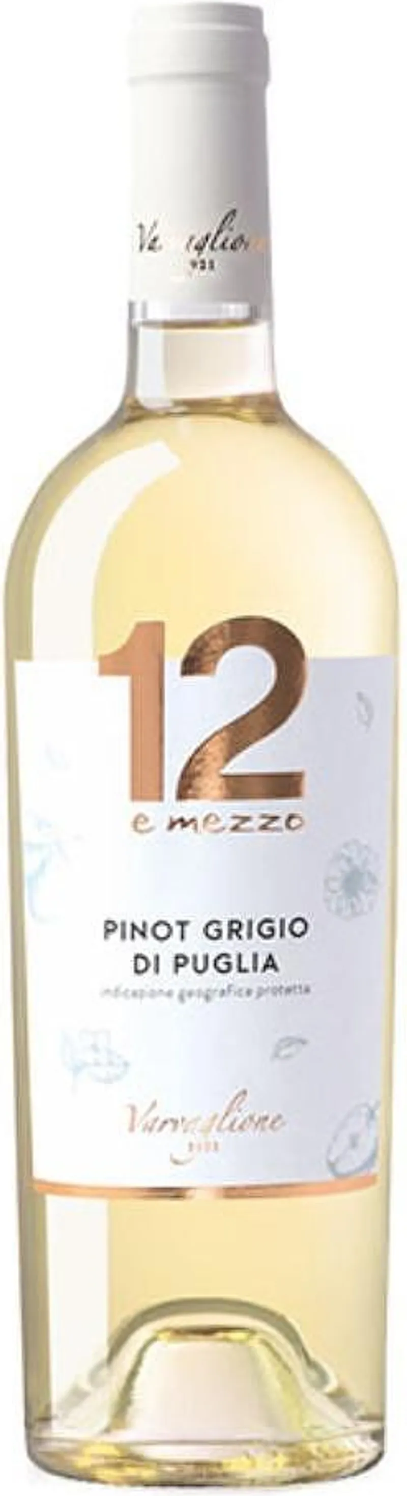 Вино VARVАGLIONE 12 Pinot Grigio 750 мл