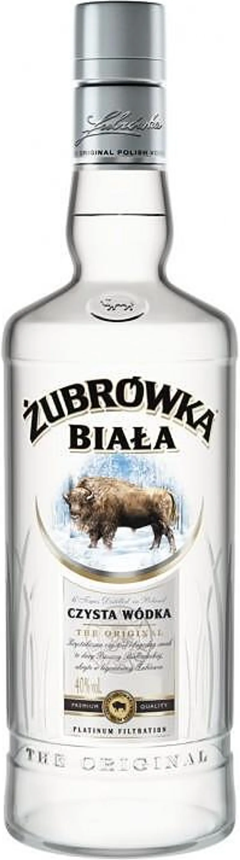 Водка ZUBROWKA бяла 40% 700мл