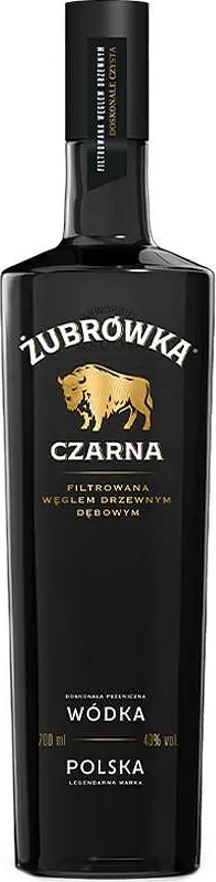 Водка ZUBROWKA черна 40% алк. 700 мл