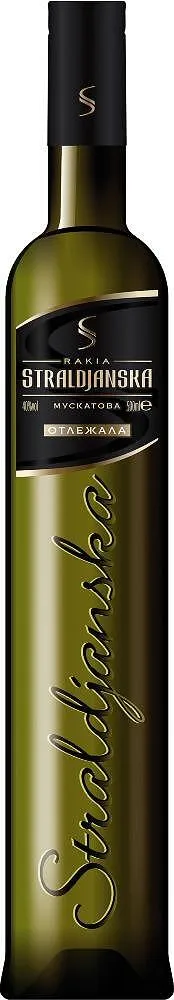 Ракия СТРАЛДЖАНСКА мускатова отлежала 40% 500 мл.