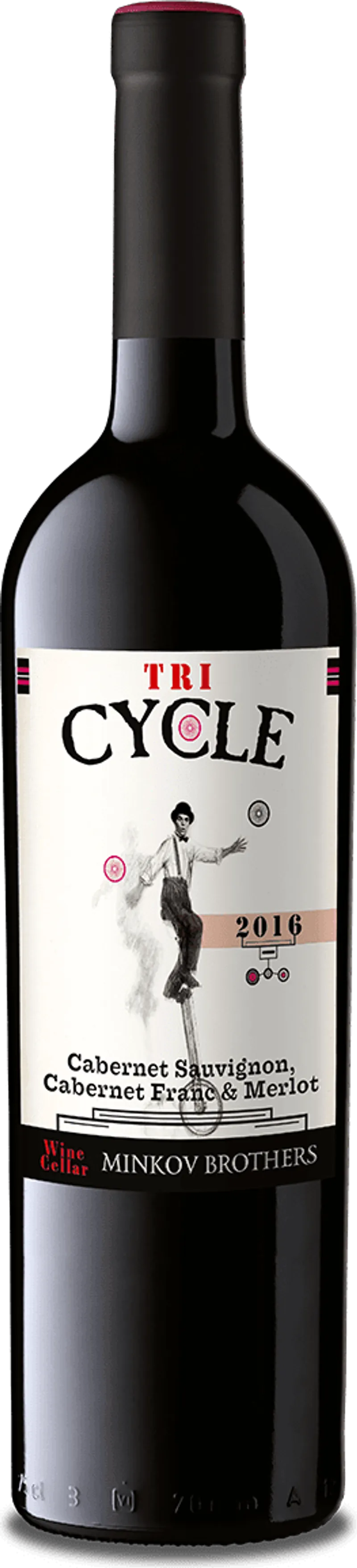 Вино CYCLE Cabernet & Cabernet Franc & Merlot 750 мл