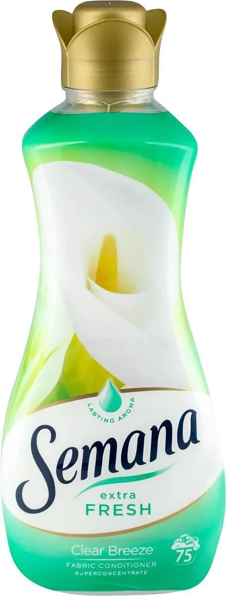 Омекотител SEMANA Extra Fresh Clear Breeze 1.5 л 75 дози