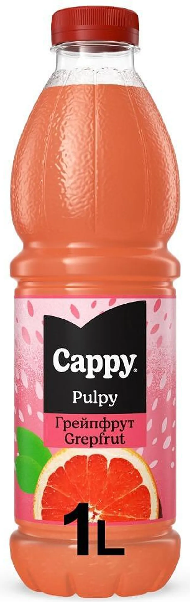 Плодова напитка Cappy Pulpy Грейпфрут 1л