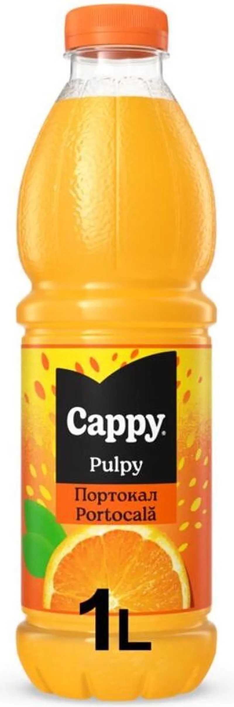 Плодова напитка CAPPY Pulpy портокал 13% 1л