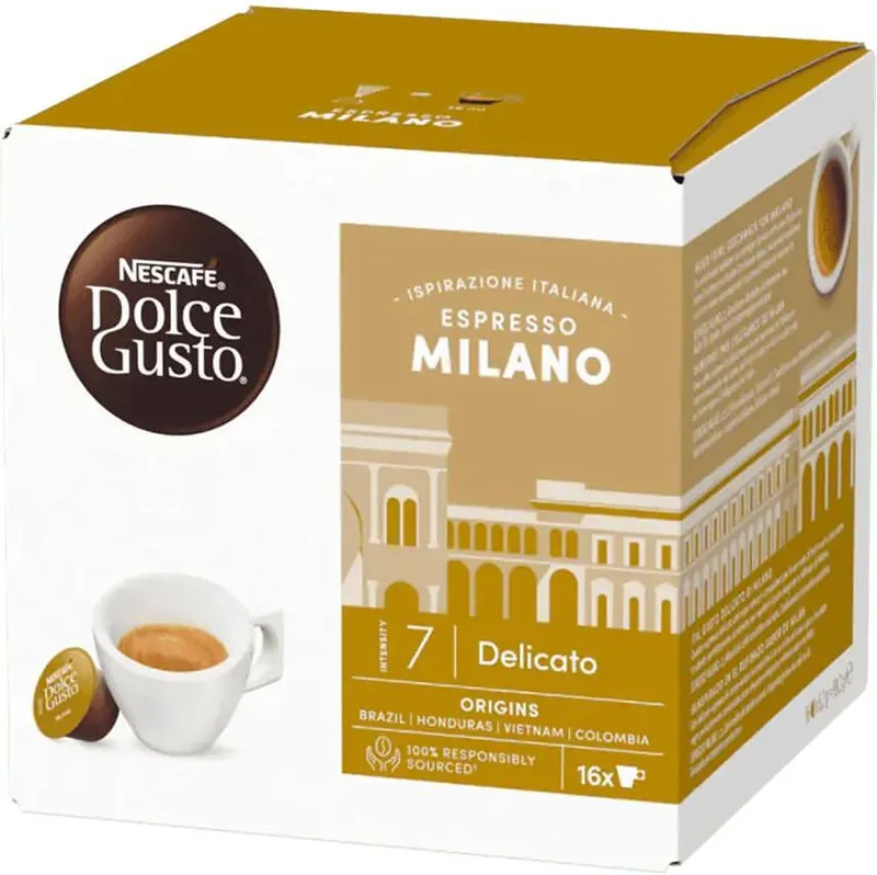 Кафе капсули NESCAFE DOLCE GUSTO Espresso Milano 16 бр.